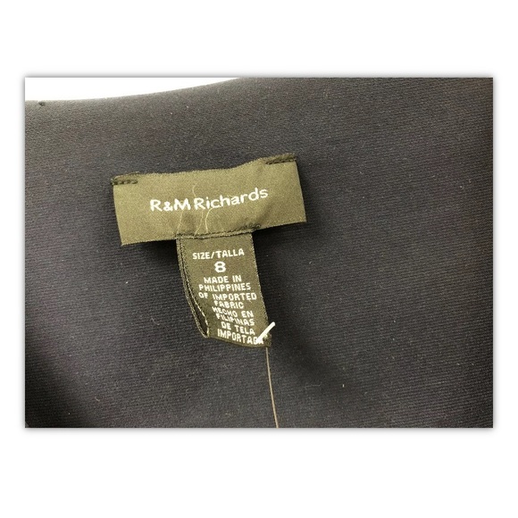 R & M Richards,Women,Dress,blue,parties, size8.: - Picture 10 of 10